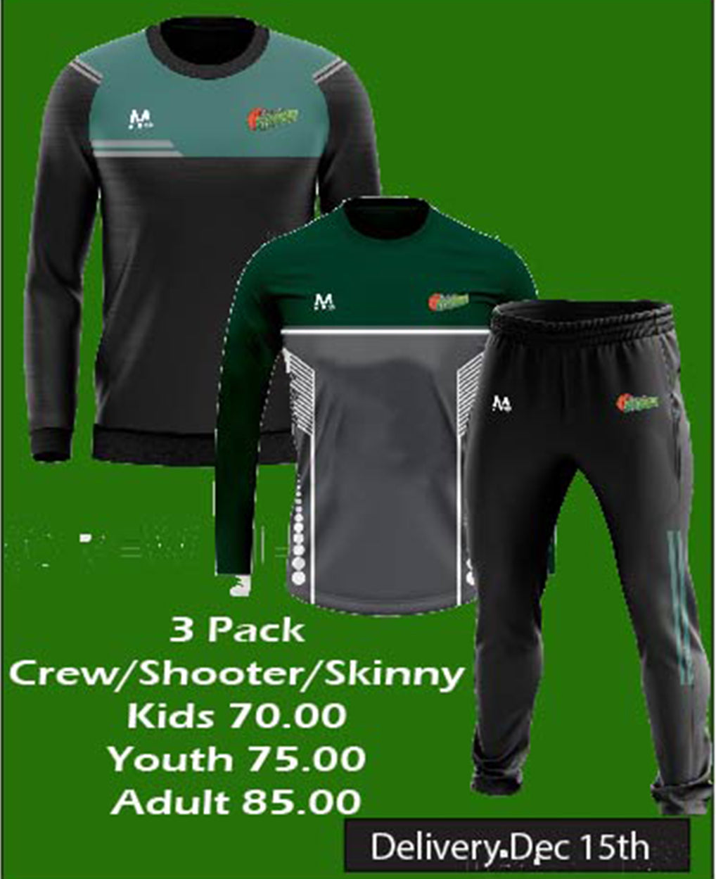 Steelers 3 Pack - Crew/Shooter/Skinny